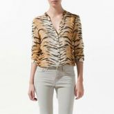 Camisa animal print