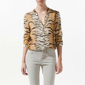 Camisa animal print